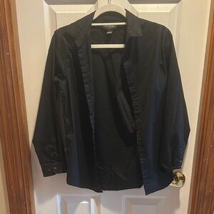 Van Heusen Black Flex Shirt 14/16 Large